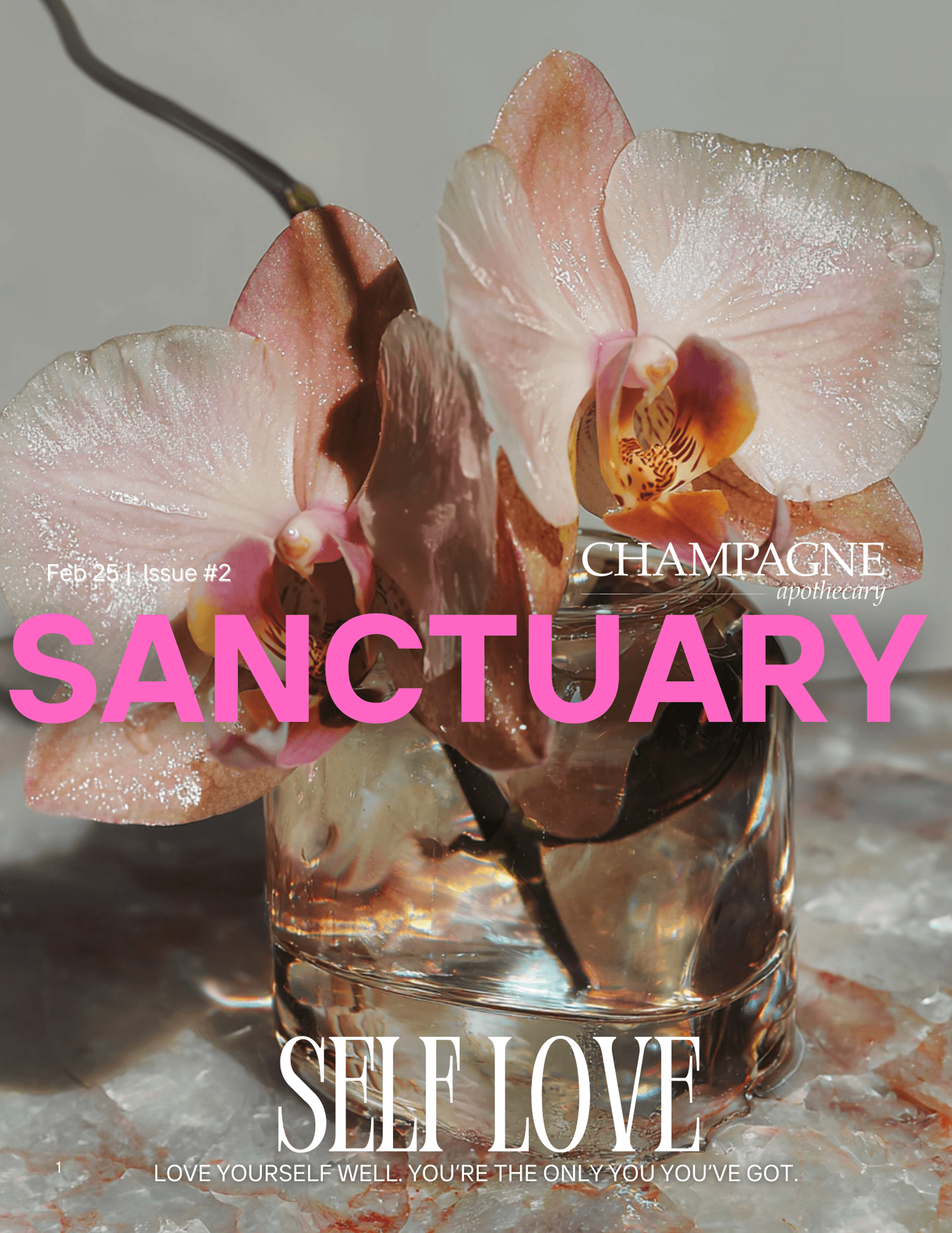 Champagne Apothecary's Sanctuary Magazine Issue #2 - Self Love