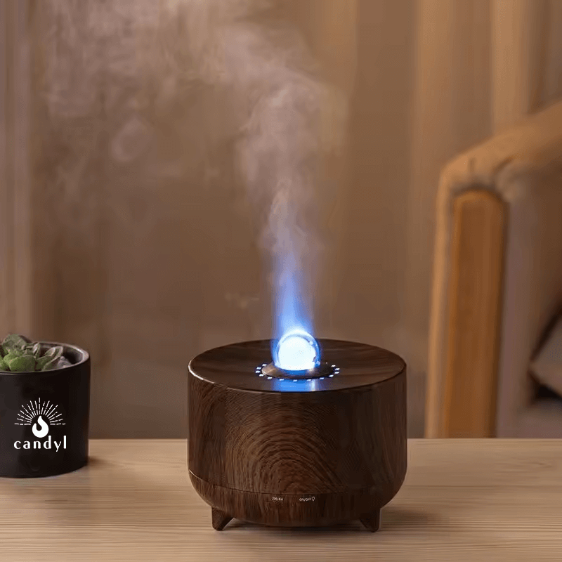 Oracle Crystal Ball Flame Essential Oil Diffuser