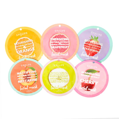 Fruit Facial Sheet Masks