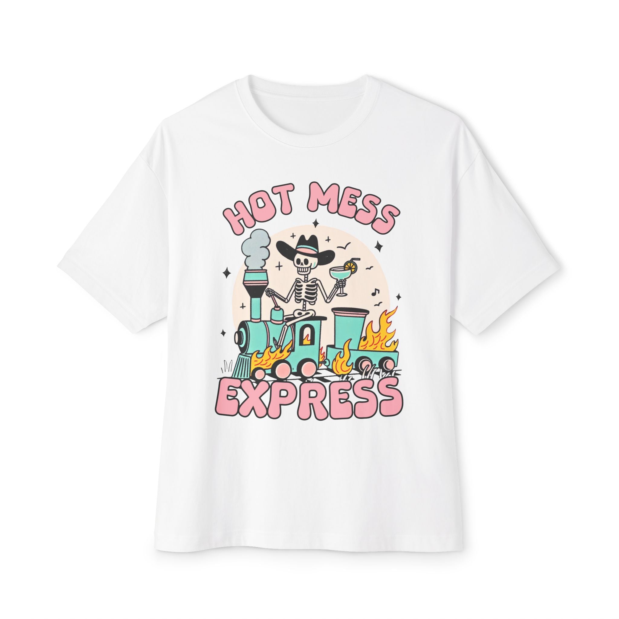 Hot Mess Express Unisex Oversized Tee