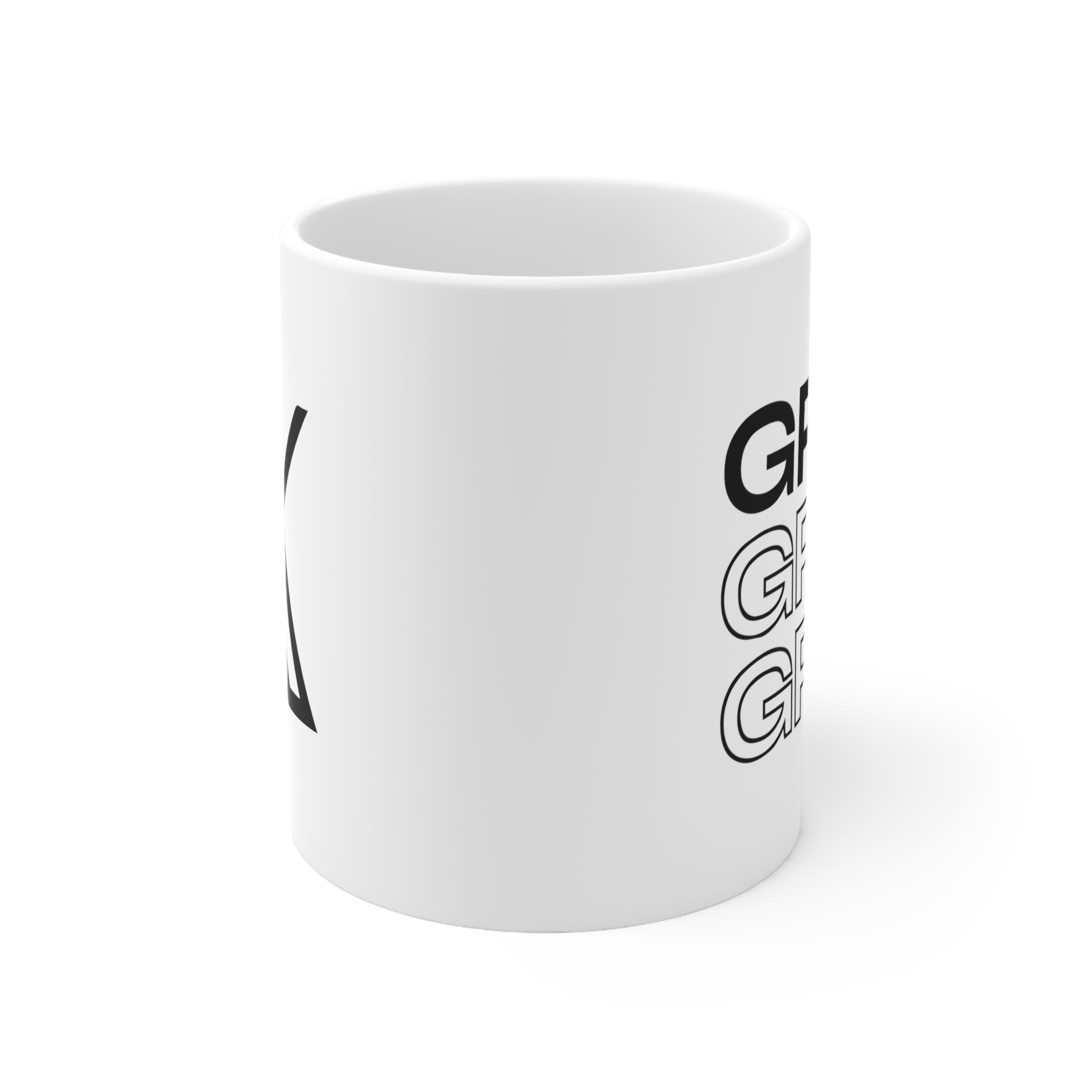 Support 𝕏 Ceramic Mug 11oz