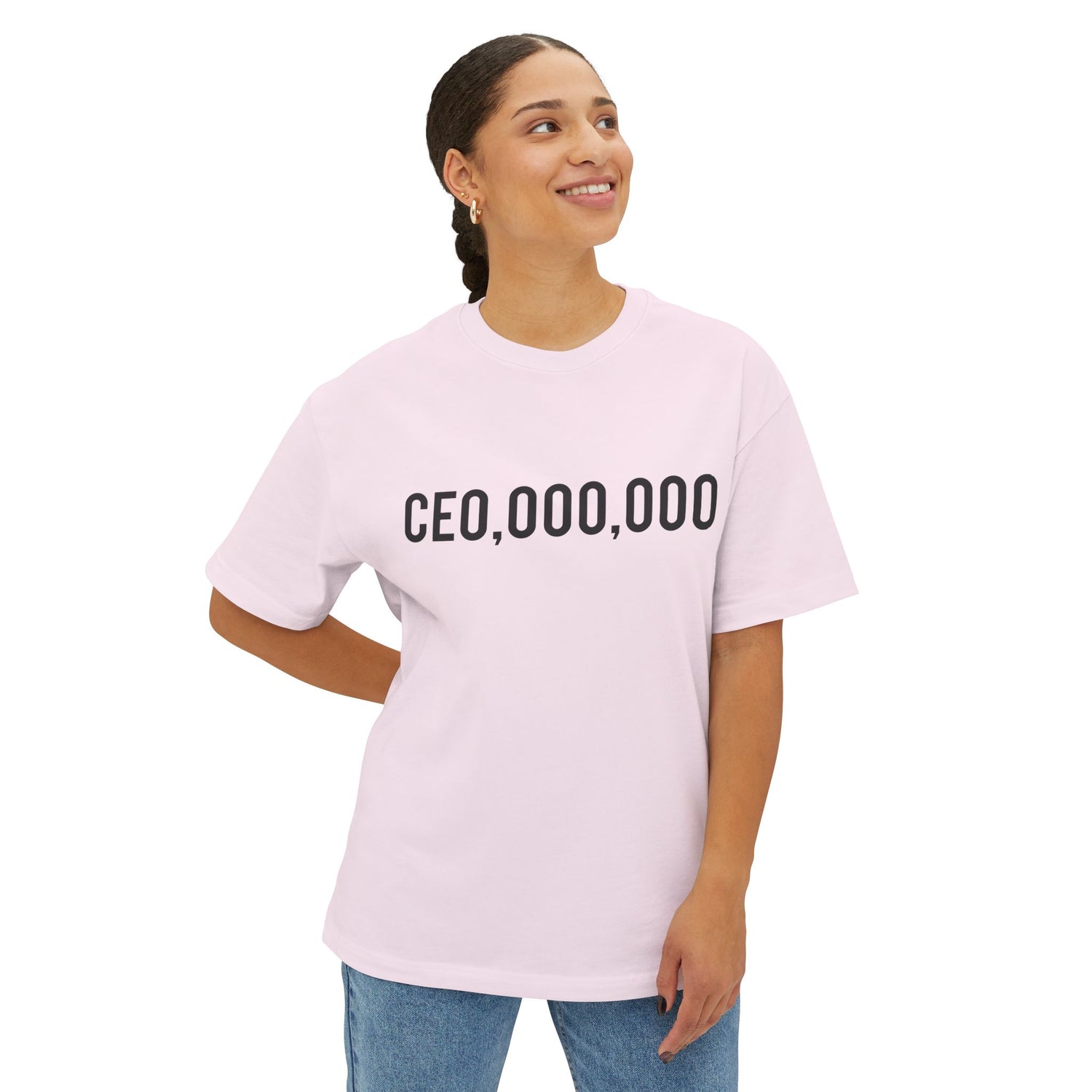 CEO Millionaire Unisex Oversized Tee