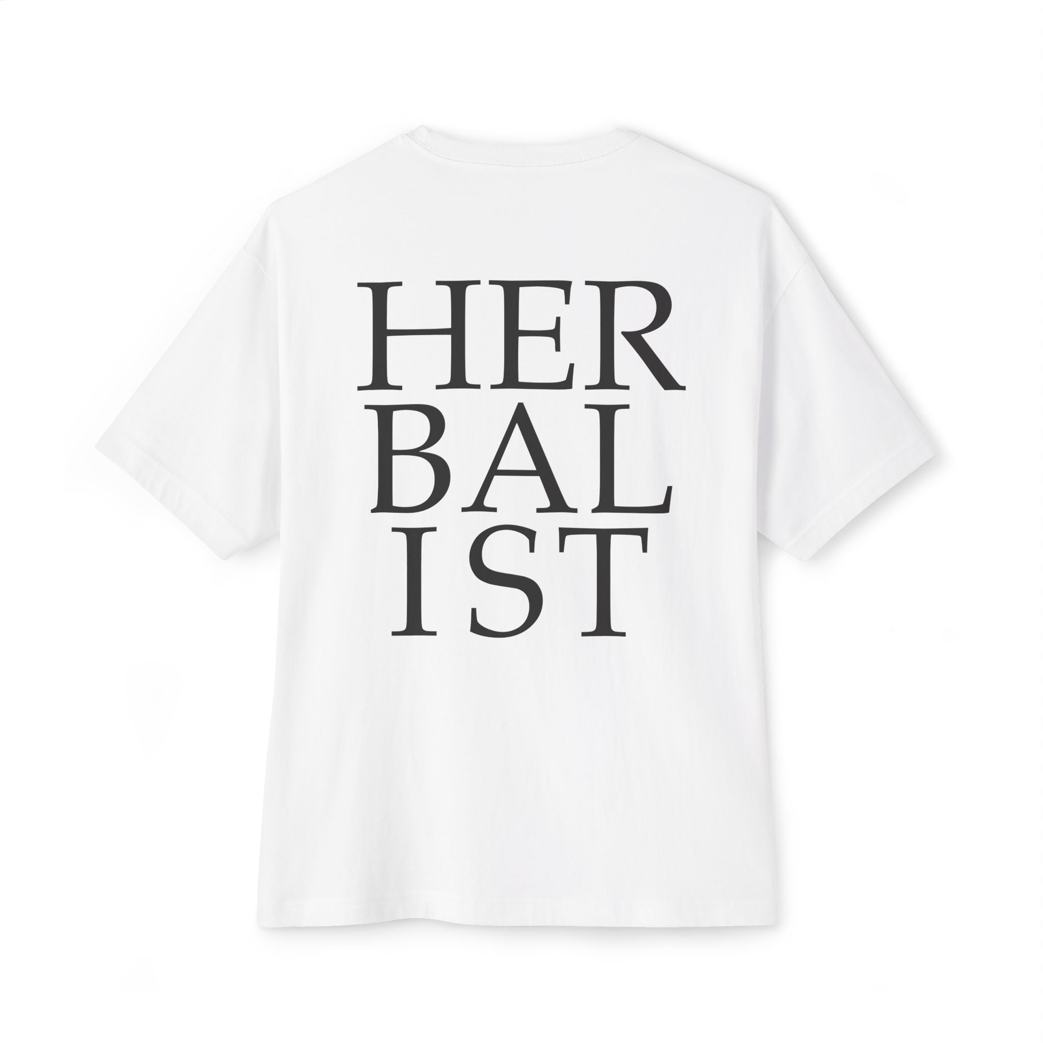 Herbalist (Blk) Unisex Oversized Tee