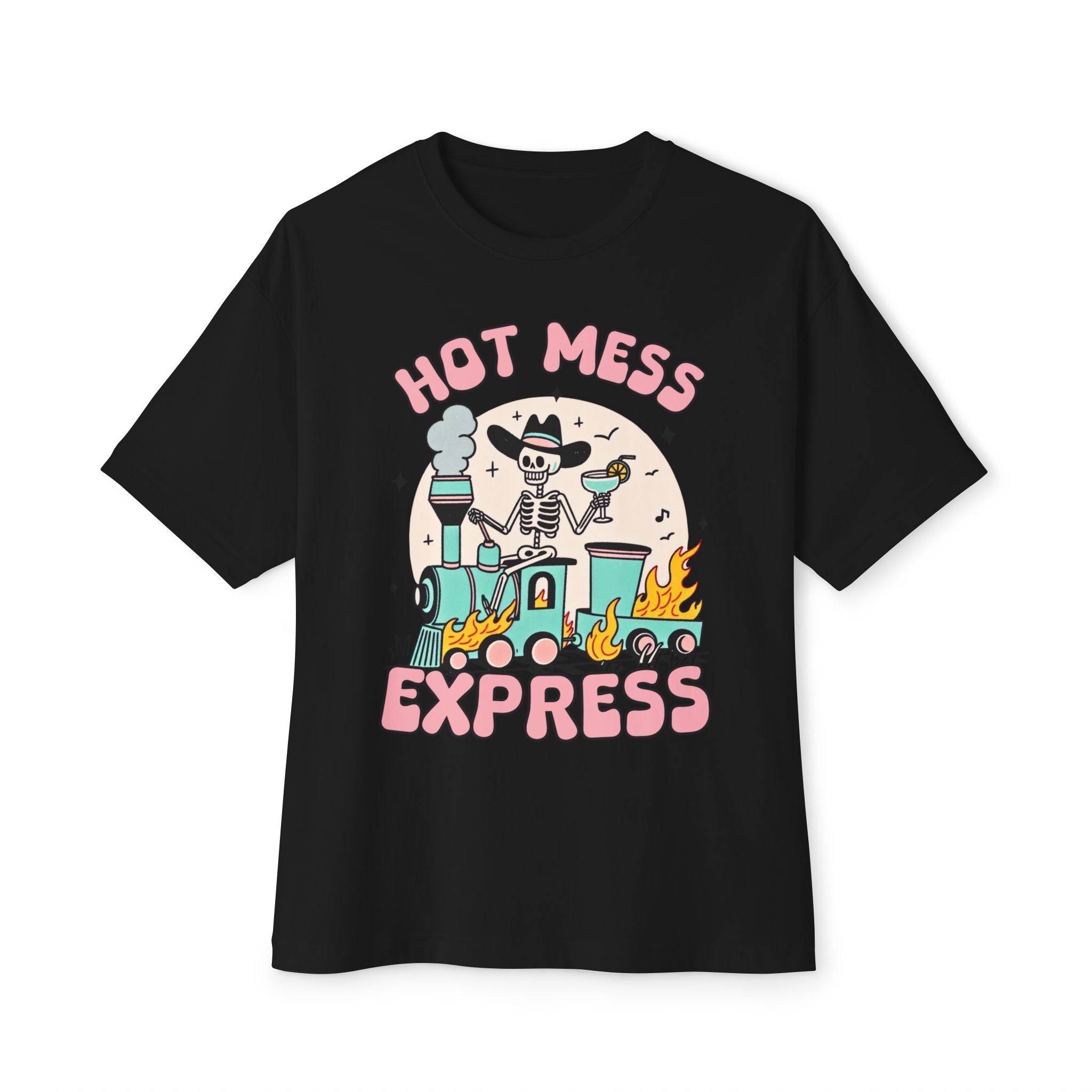 Hot Mess Express Unisex Oversized Tee