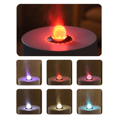 Oracle Crystal Ball Flame Essential Oil Diffuser