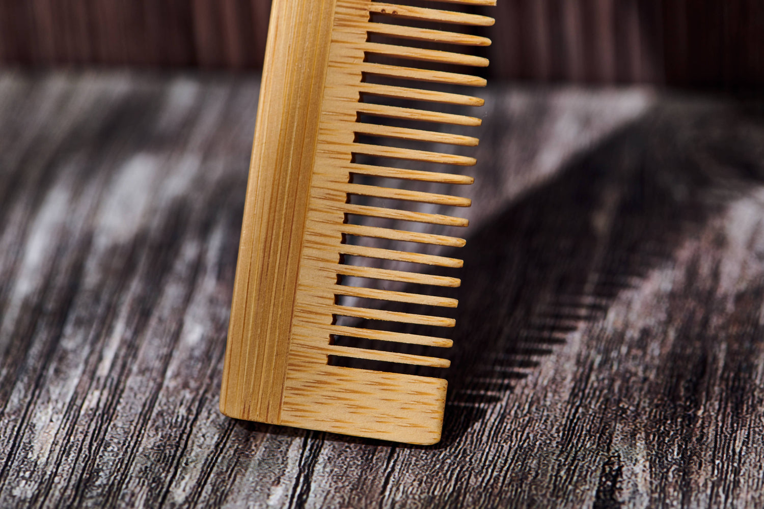 Bamboo Hair &amp; Beard Comb (Plastic Free)