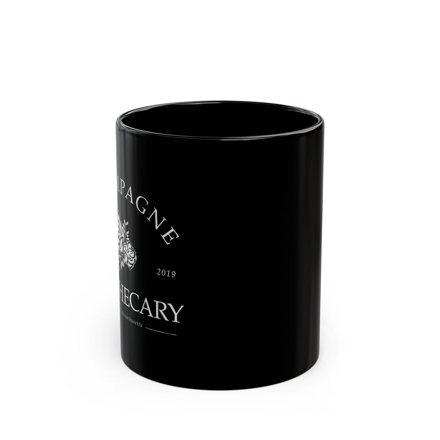 Champagne Apothecary 11oz. Mug - Blk/Ice Wht