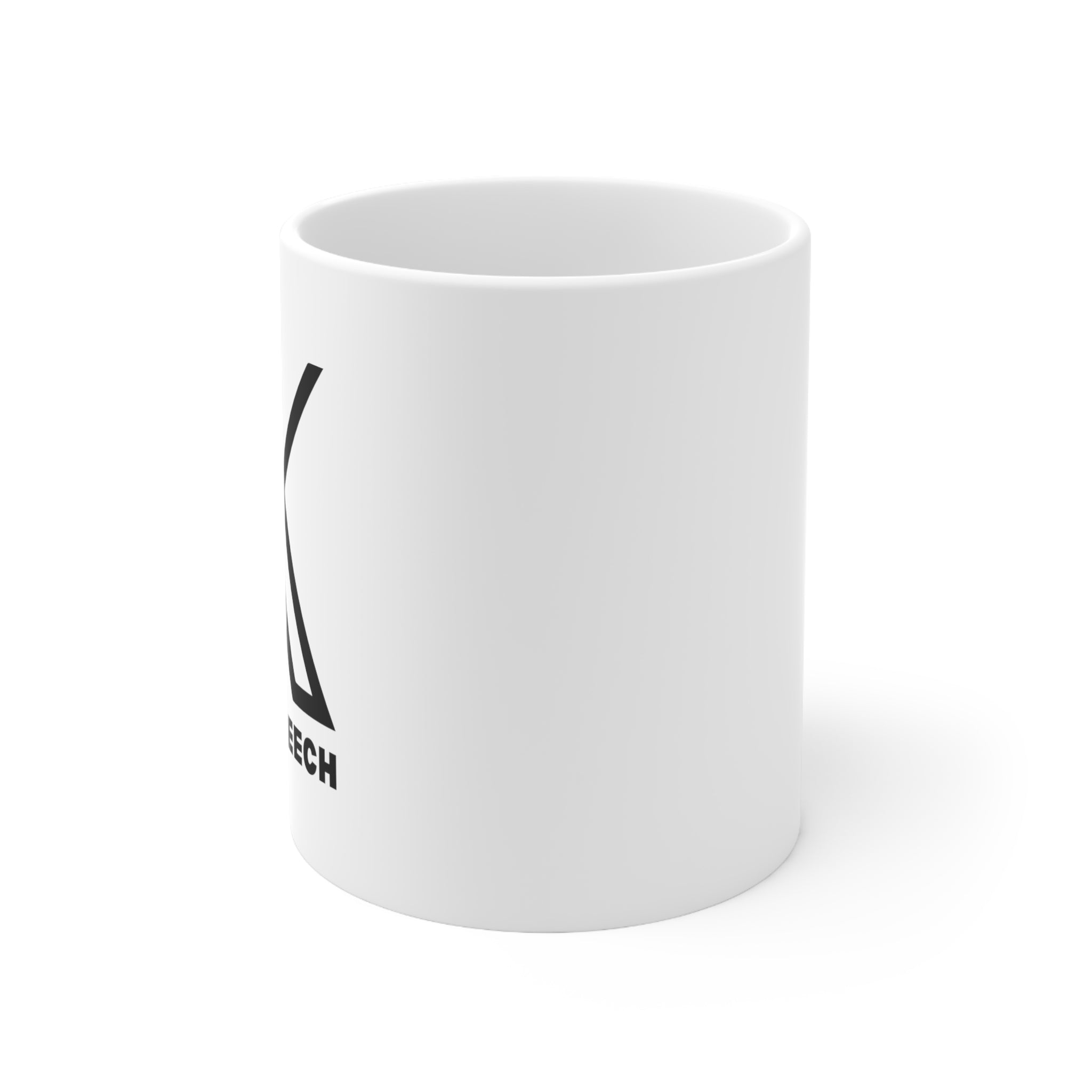 Support 𝕏 Ceramic Mug 11oz