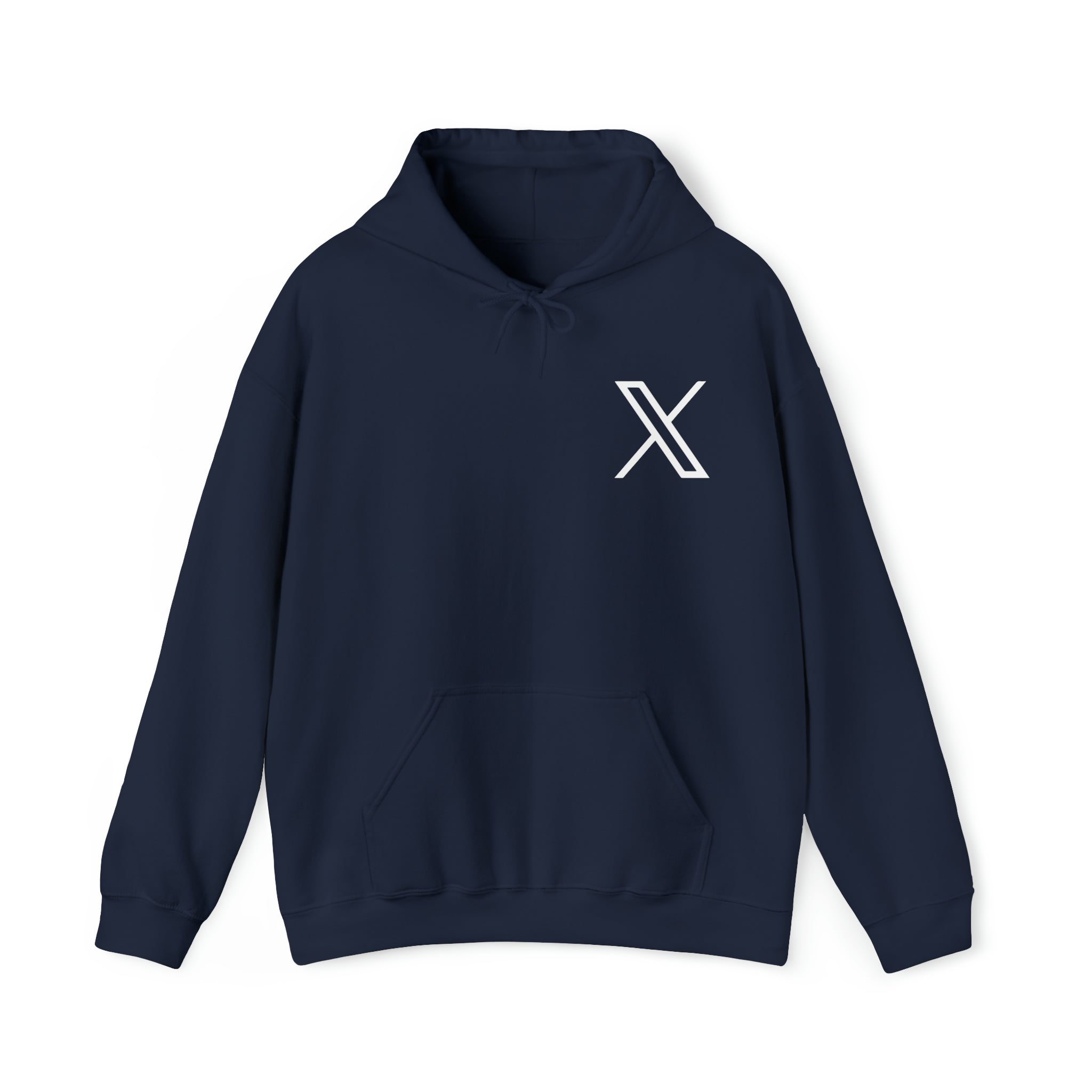 Support 𝕏 Unisex Heavy Blend™ Hooded Sweatshirt