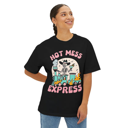 Hot Mess Express Unisex Oversized Tee