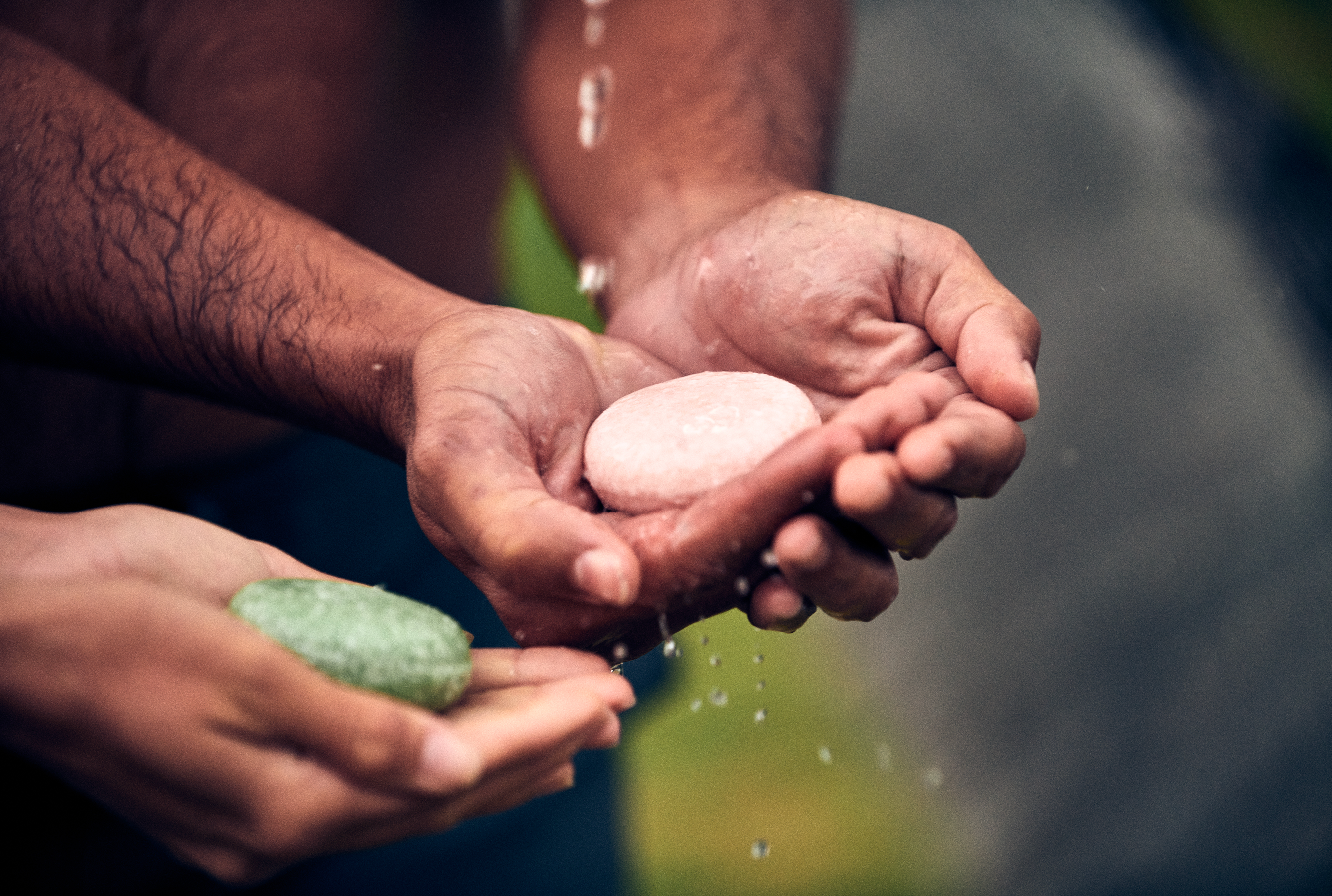 Solid Shampoo Bar (No Artificial Fragrances)