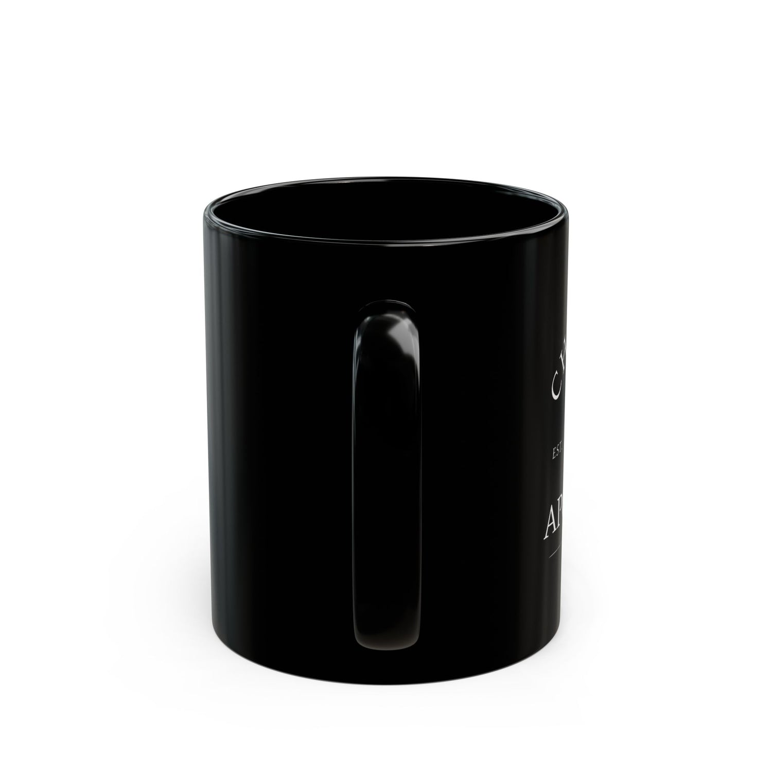 Champagne Apothecary 11oz. Mug - Blk/Ice Wht