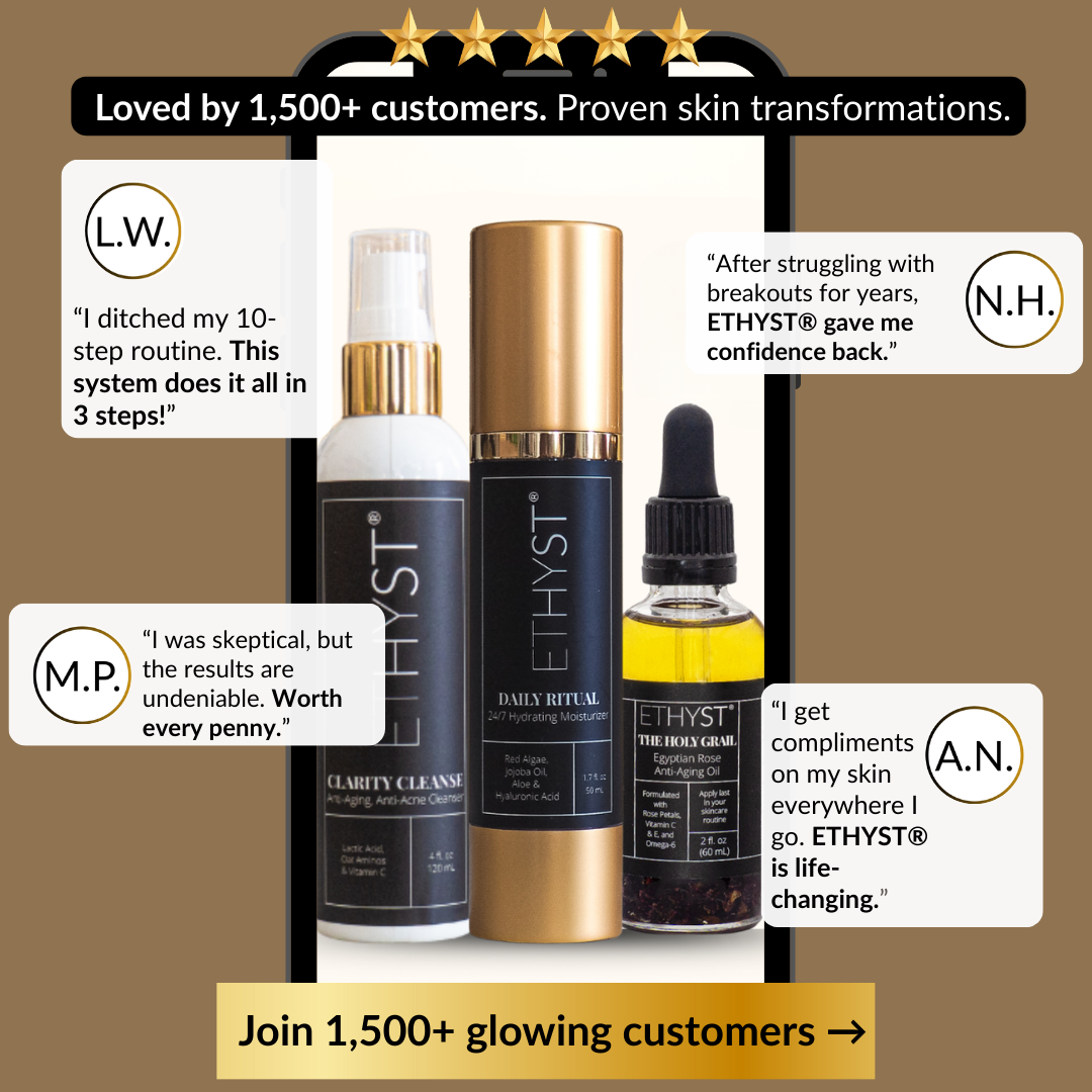 ETHYST ® Holy Grail Egyptian Rose Anti-Aging Facial Oil
