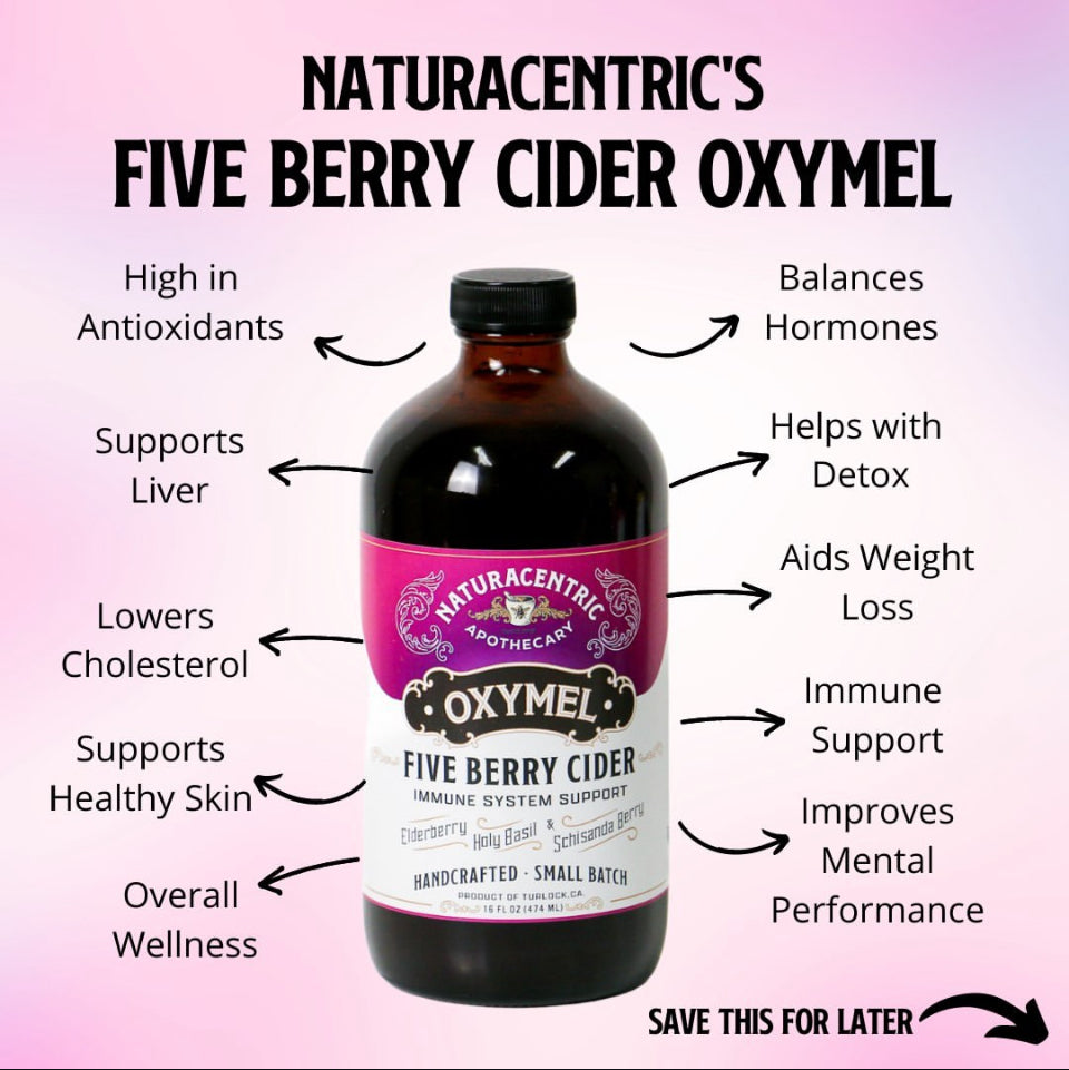 Five Berry Cider Oxymel