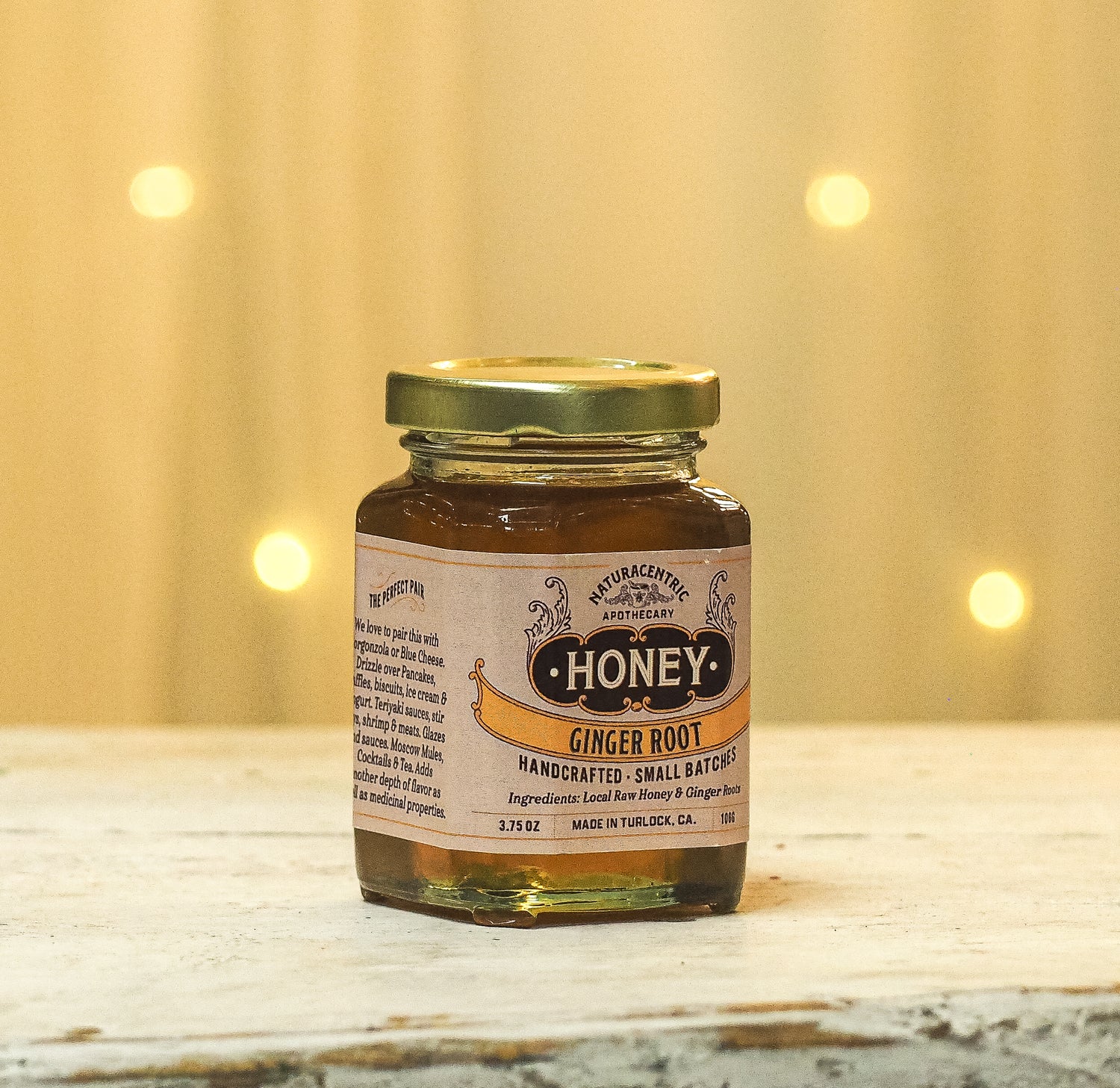 Herbal Infused Jars of Raw Honey