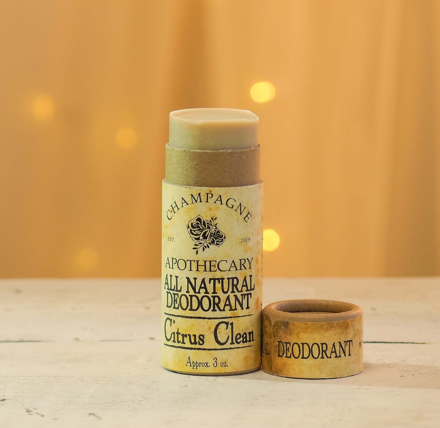 All Natural Deodorant: Citrus Clean