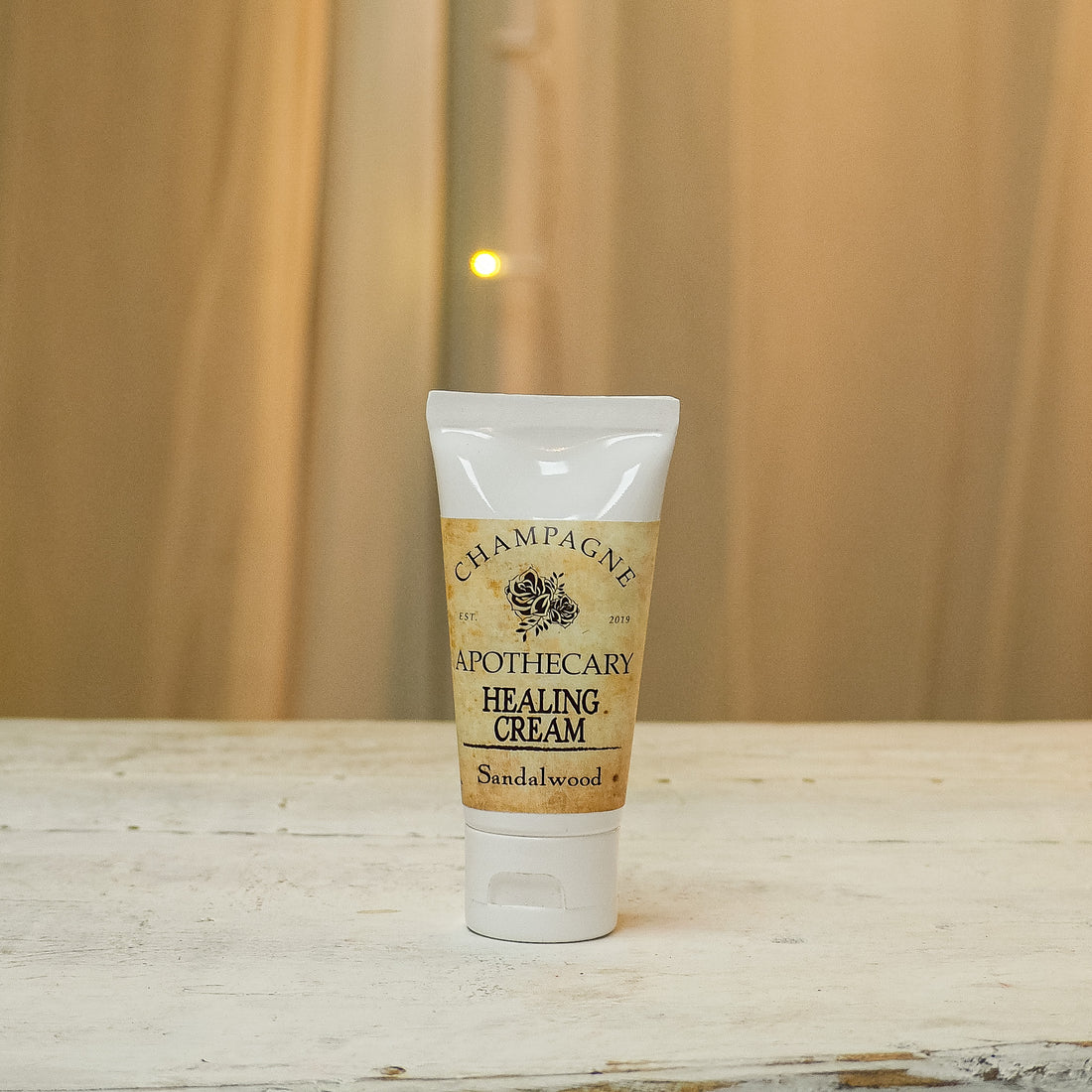 Champagne Apothecary Healing Cream helps to restore and heal dry, cracked &amp; painful skin! You will feel the difference with the first use.  Our Healing Cream will leave your hands and feet softer than they&