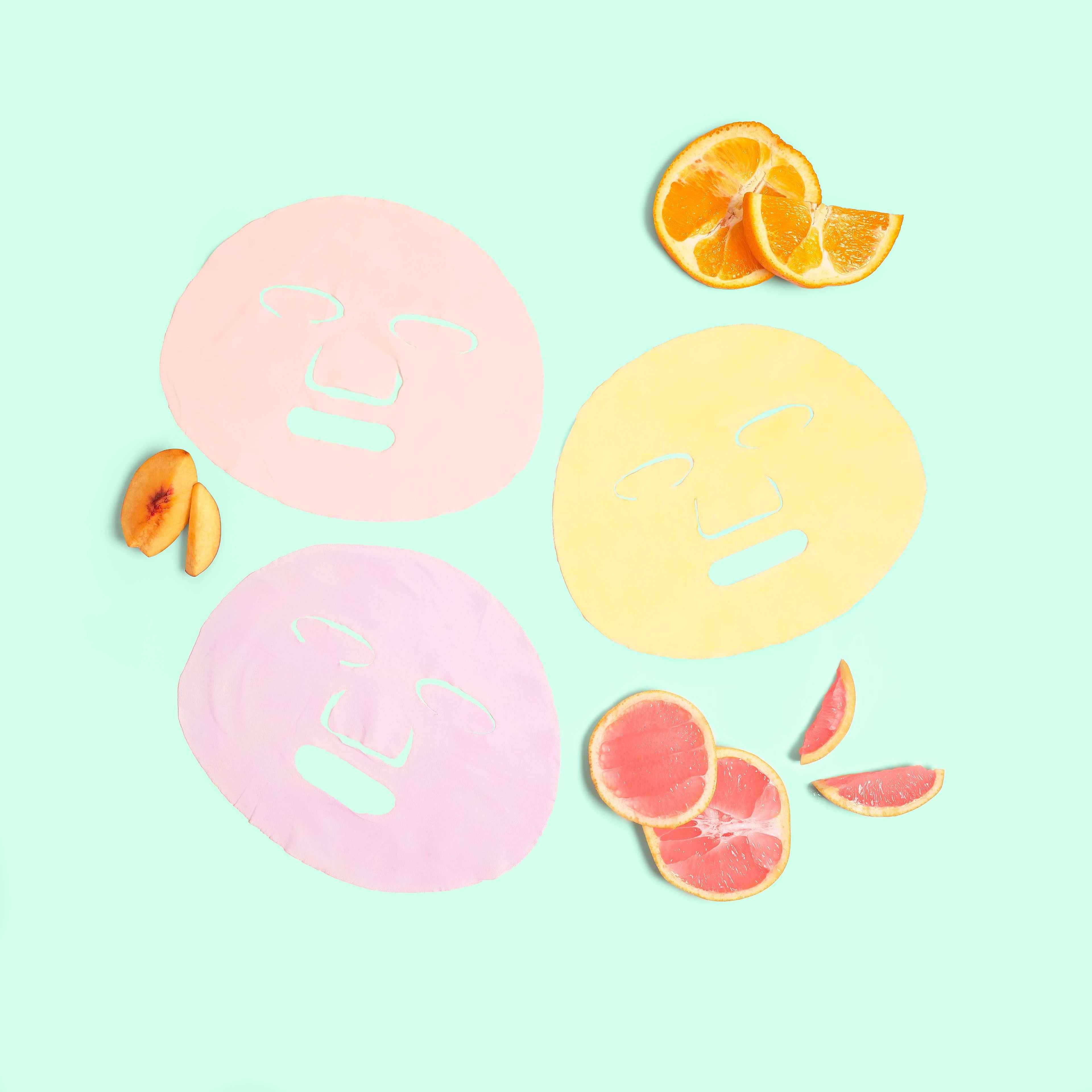 Fruit Facial Sheet Masks