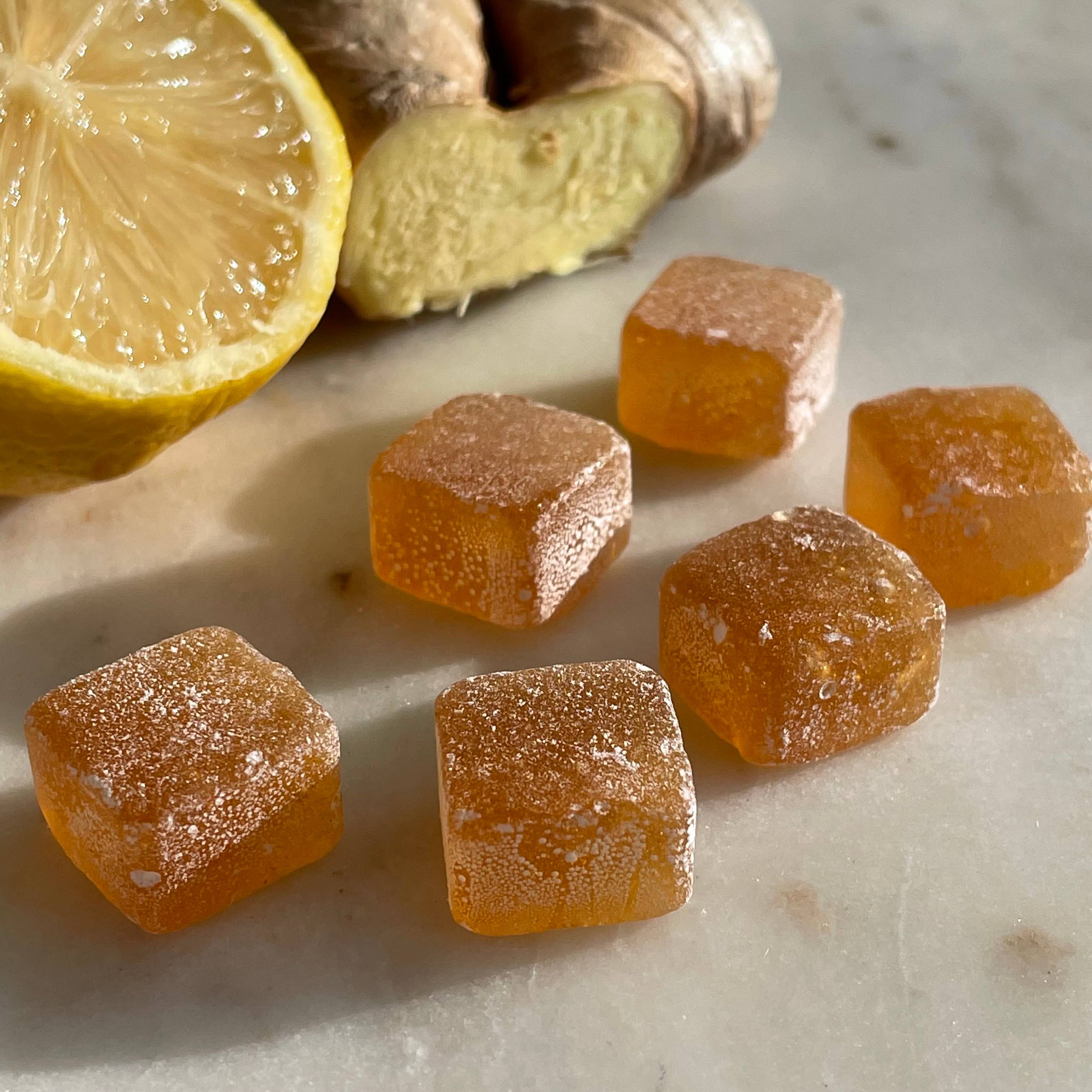 Honey Ginger &amp; Lemon Lozenges