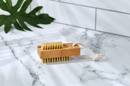 Wood Nail Brush (Plastic Free, Vegan)