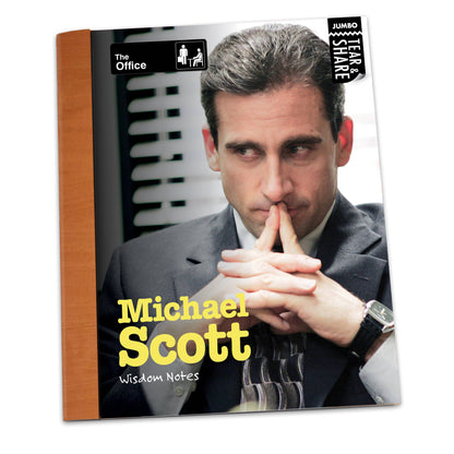 The Office: Michael Scott Jumbo Tear &amp; Share Notecards