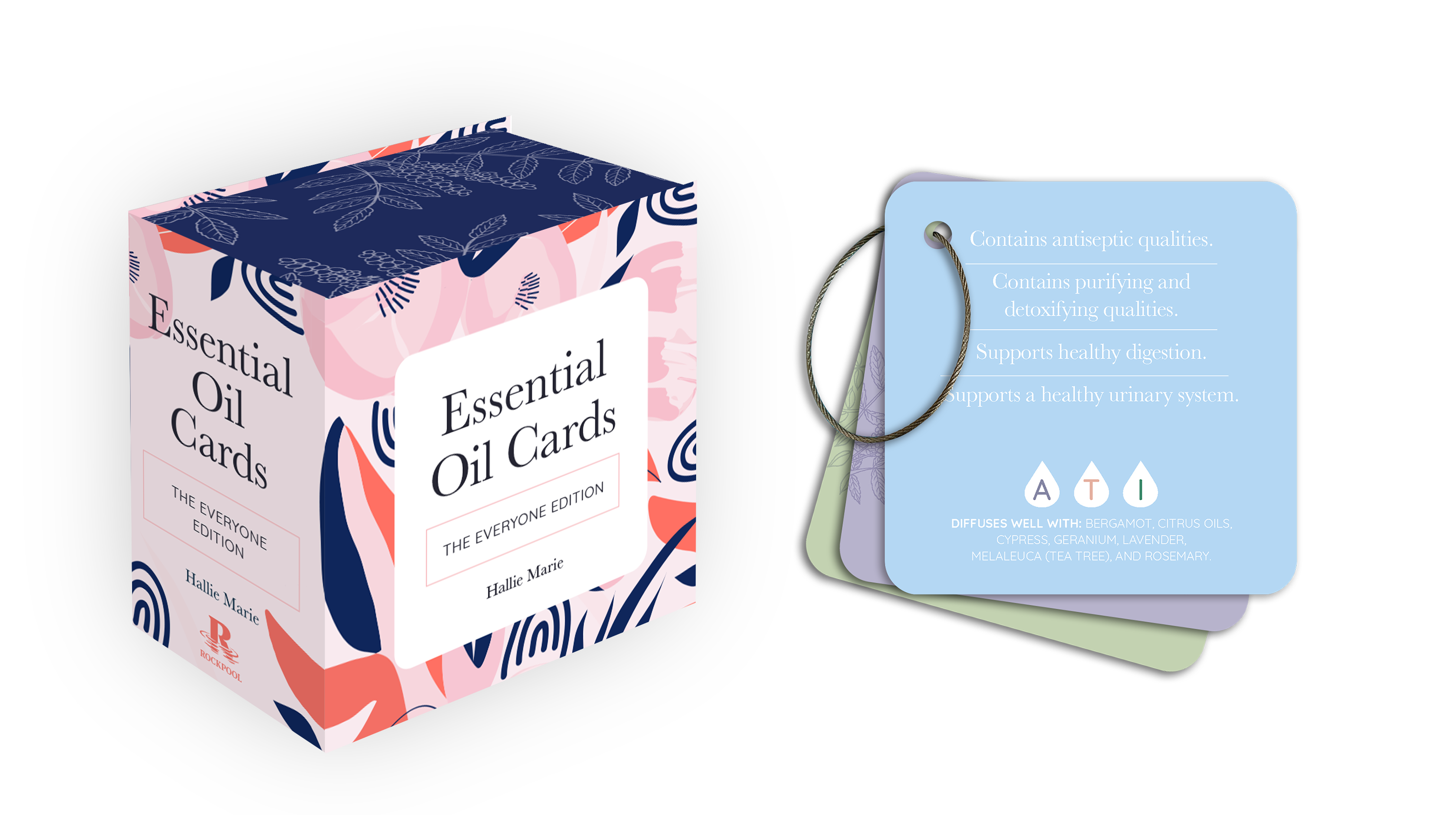 Essential Oil Cards: Everyone Edition-56 Cards w/ Holder