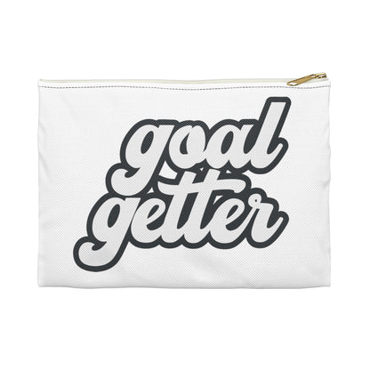 &quot;Goal Getter&quot; Accessory Pouch - Business Black