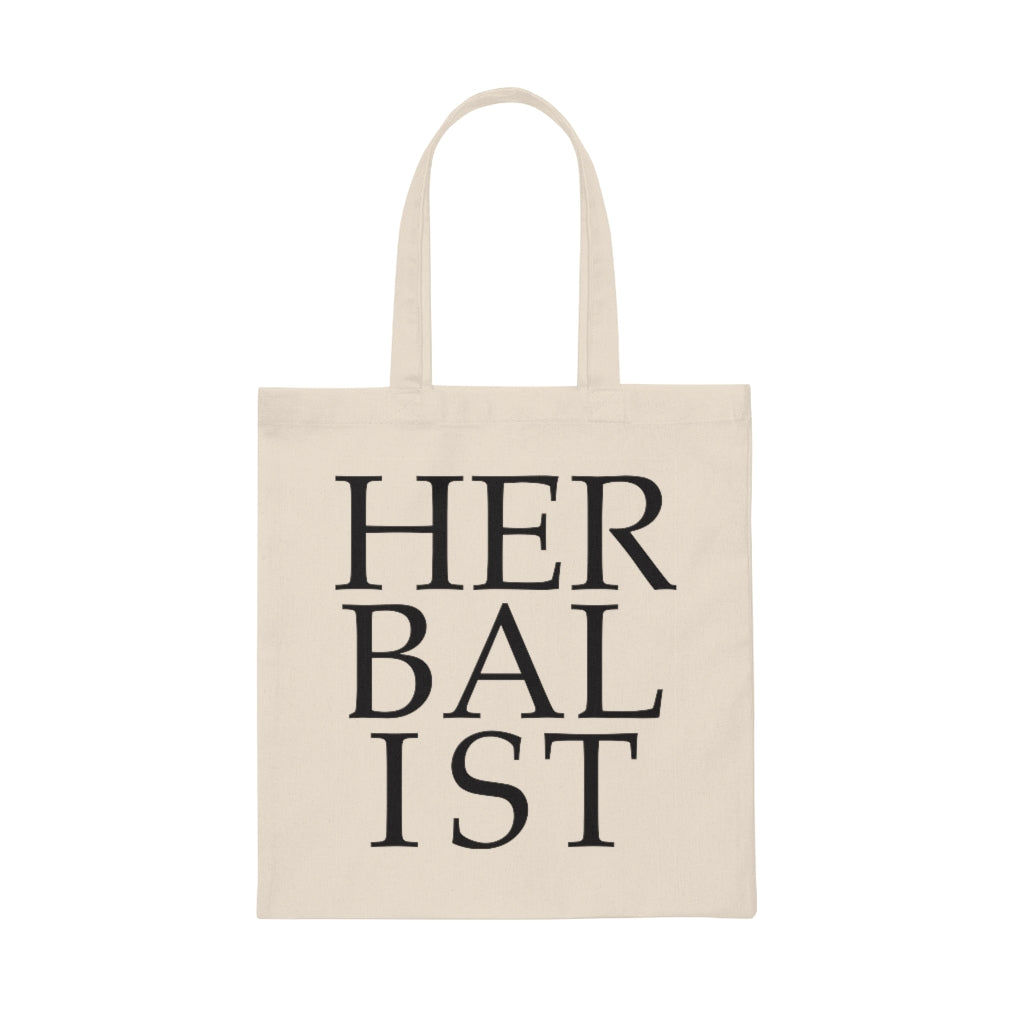 Herbalist Canvas Tote Bag