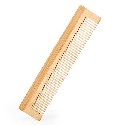 Bamboo Hair &amp; Beard Comb (Plastic Free)