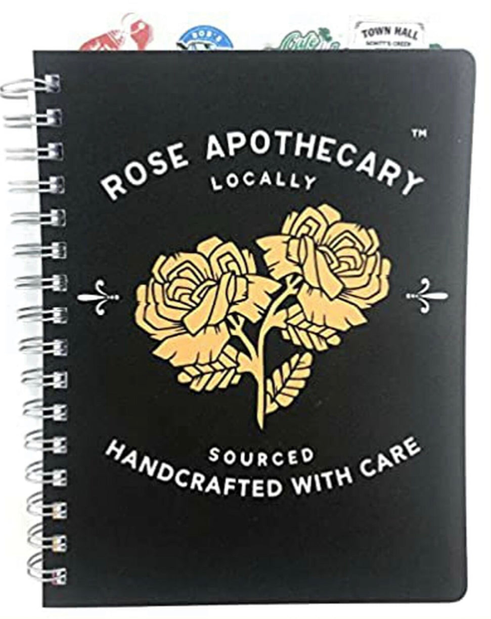 Rose Apothecary/Schitt’s Creek Landmark Tabbed Notebook