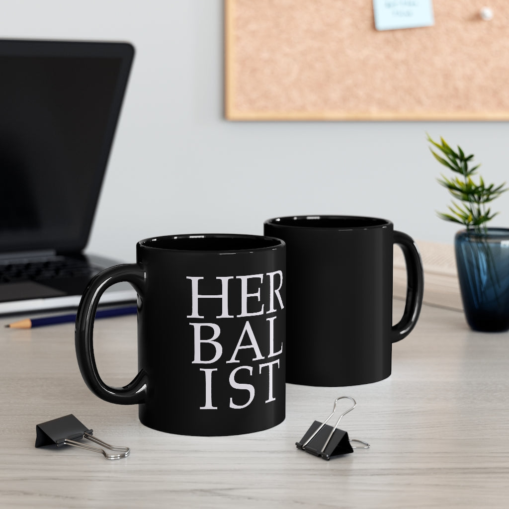 Herbalist 11oz. Mug - Blk/Ice Wht