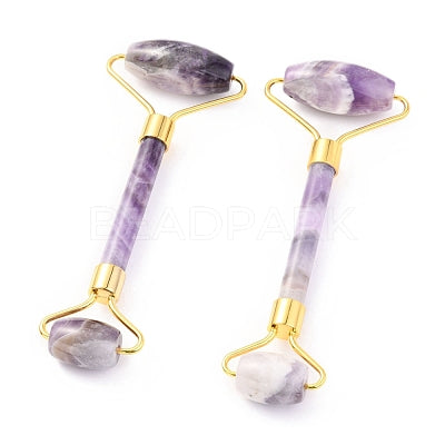 Authentic Natural Gemstone Crystal Facial Rollers