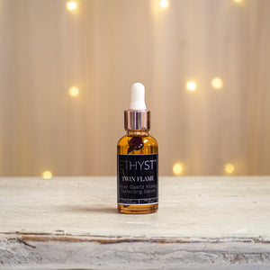 Ethyst Twin Flame Rose Quartz Vitality Perfecting Serum from champagne apothecary