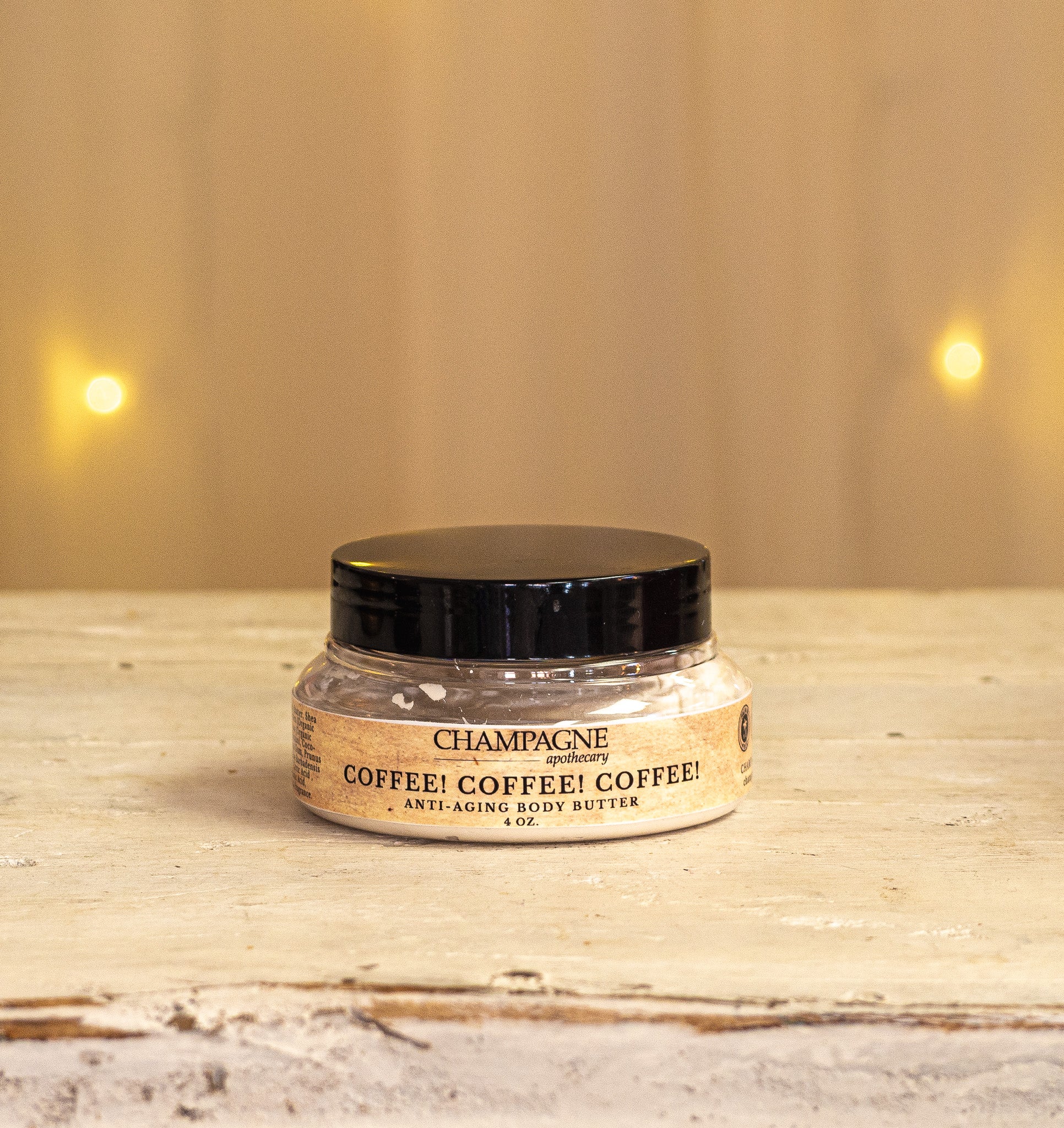 Champagne Apothecary Anti-Aging Body Butter with Kokum, Shea, & Mango Butters and Lactic Acid