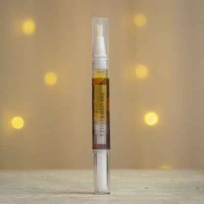 cuticle oil pen with brush applicator tobacco vanilla only at champagne apothecary - self care &amp; skincare