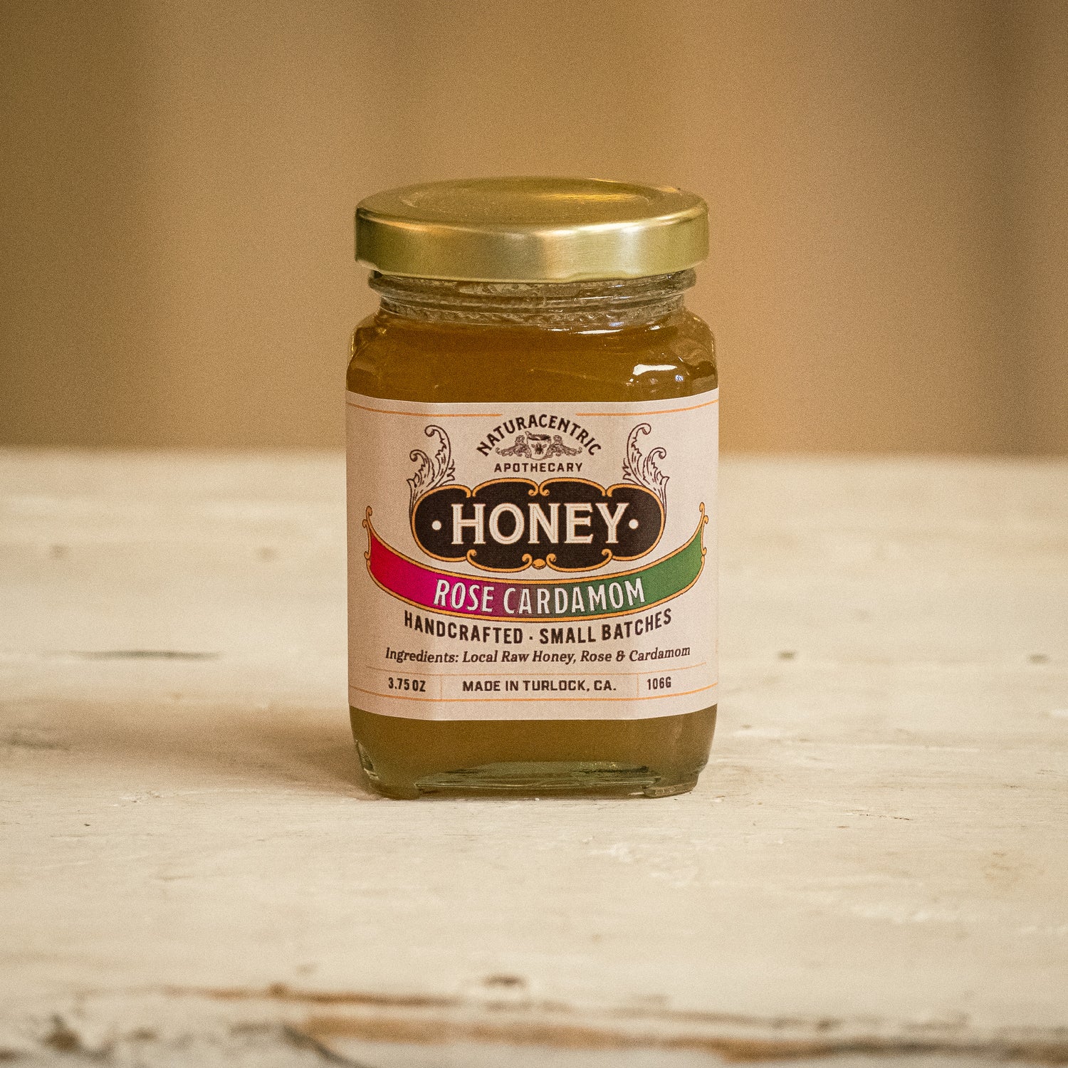 Herbal Infused Jars of Raw Honey